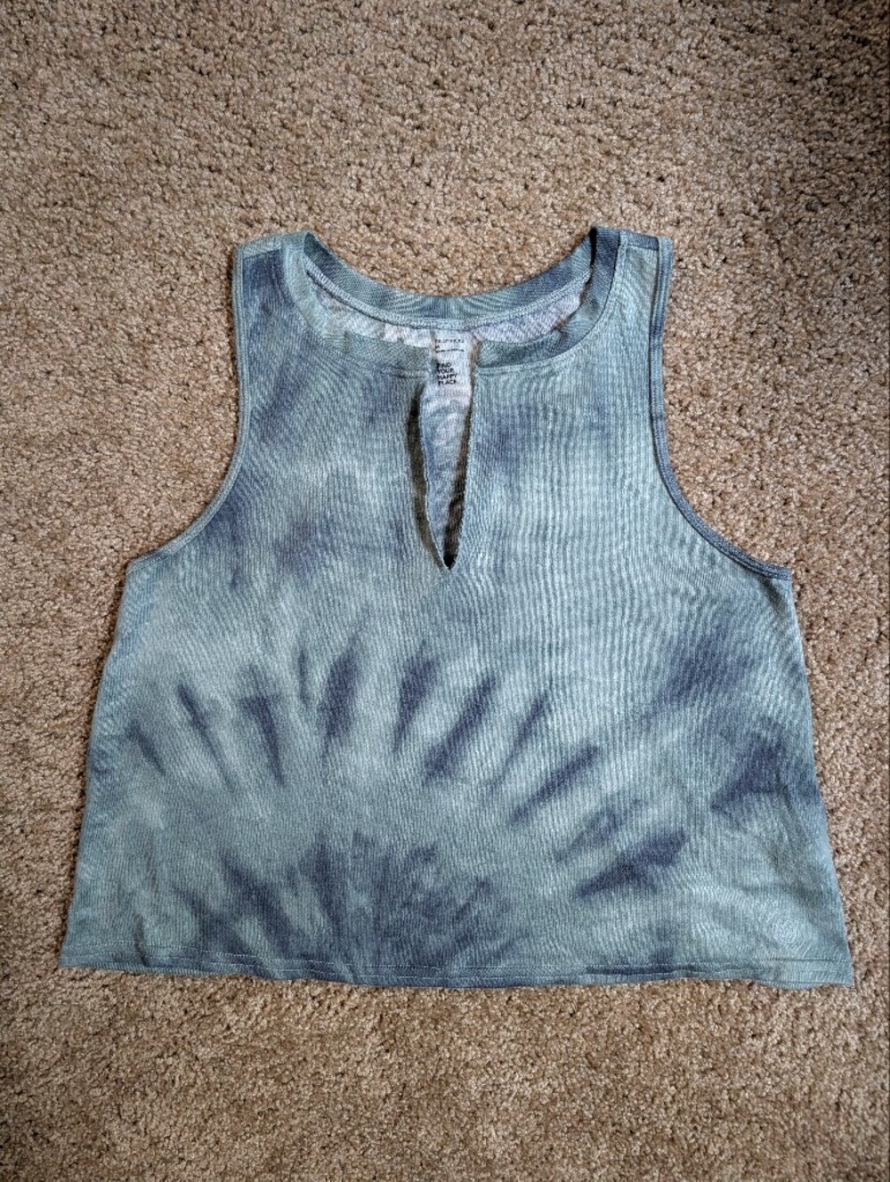 Gilly Hicks Tie-Dye Racerback Tank